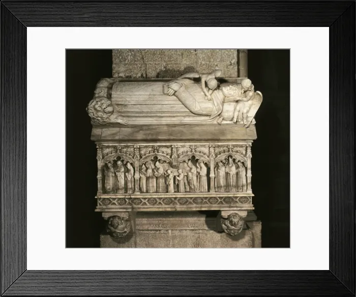 Framed Print : ALOY DE MONTBRAY (14th century). Royal sepulchres Framed Print : ALOY DE MONTBRAY (14th century). Royal sepulchres