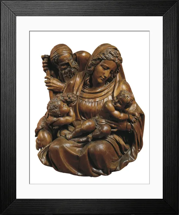 Framed Print : SILOɬDiego de (1495-1563). Holy Family. first Framed Print : SILOɬDiego de (1495-1563). Holy Family. first