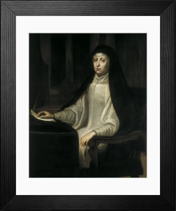 Framed Print : CARREяDE MIRANDA, Juan (1614-1685). Portrait Framed Print : CARREяDE MIRANDA, Juan (1614-1685). Portrait