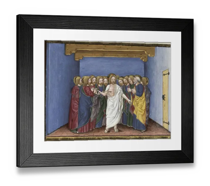 Framed Print : DE PREDIS, Cristoforo (1440-1486). Stories of Framed Print : DE PREDIS, Cristoforo (1440-1486). Stories of