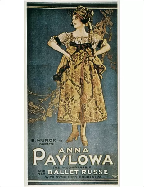 Pavlova, Anna (1882-1931). Russian classical