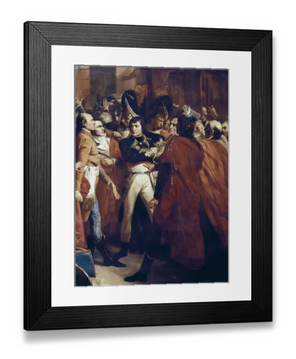 Framed Print : BOUCHOT, Fran篩s (1800-1848). Bonaparte Framed Print : BOUCHOT, Fran篩s (1800-1848). Bonaparte