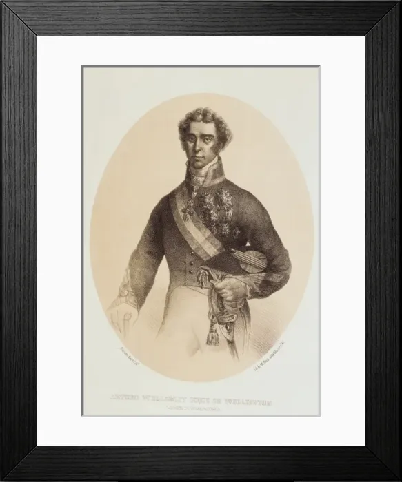 Framed Print : Wellington, Arthur Wellesley, 1st Duke of (1769-1852) Framed Print : Wellington, Arthur Wellesley, 1st Duke of (1769-1852)
