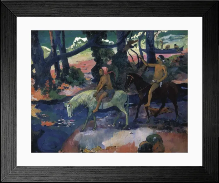 Framed Print : GAUGUIN, Paul (1848-1903). Ford (Running Away) Framed Print : GAUGUIN, Paul (1848-1903). Ford (Running Away)