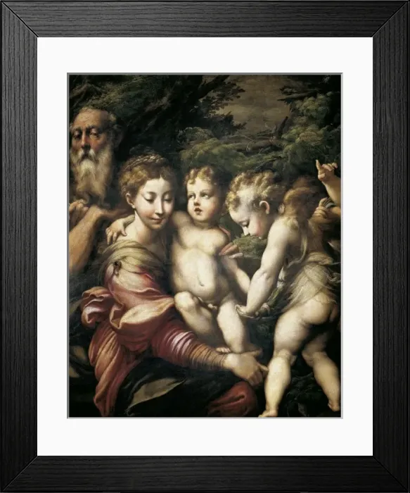 Framed Print : PARMIGIANINO, Francesco Mazzola, called Il (1503-1540) Framed Print : PARMIGIANINO, Francesco Mazzola, called Il (1503-1540)