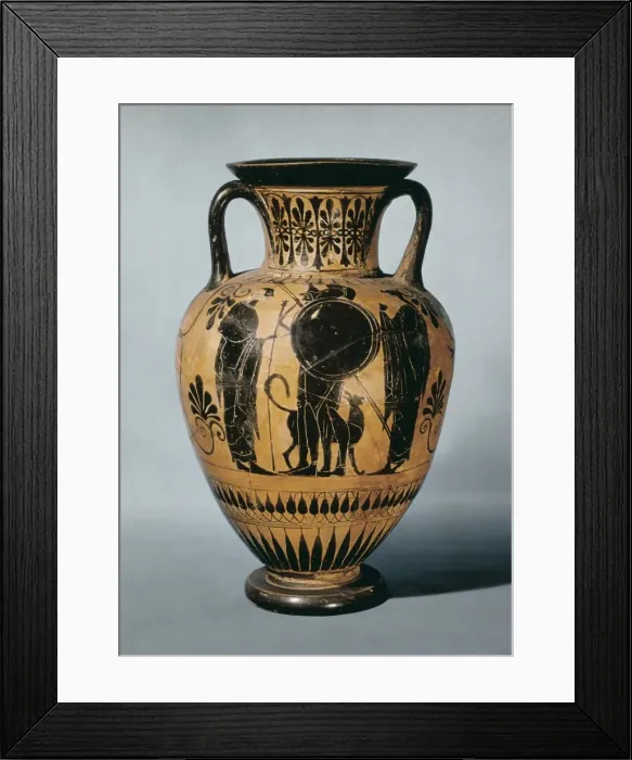 Framed Print : South Italian amphora. 4th c. BC. Classical Greek Framed Print : South Italian amphora. 4th c. BC. Classical Greek