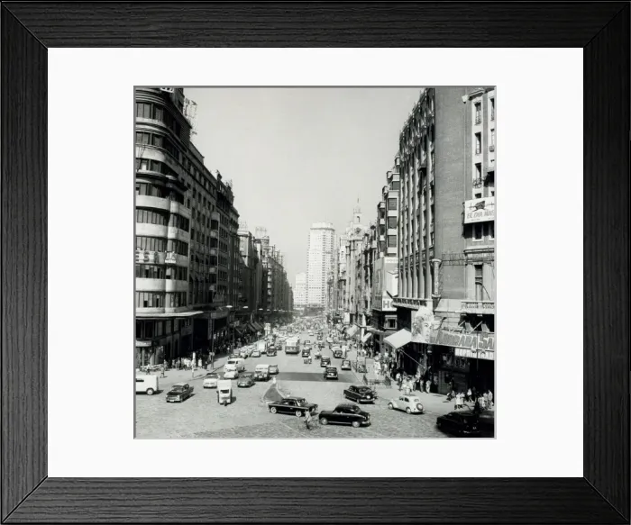 Framed Print : SPAIN. Madrid. Spain. Francos dictatorship Framed Print : SPAIN. Madrid. Spain. Francos dictatorship