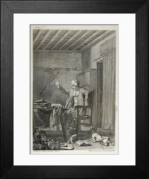 Framed Print : SALVADOR CARMONA, Manuel (1734-1820); CARNICERO Framed Print : SALVADOR CARMONA, Manuel (1734-1820); CARNICERO