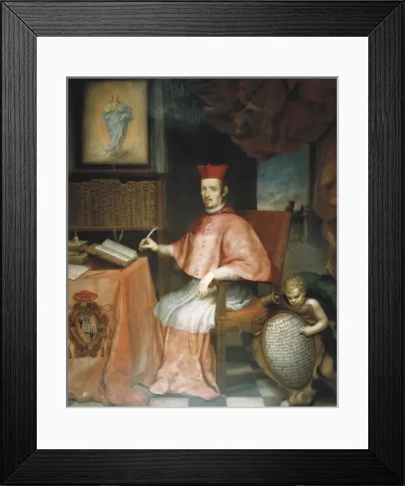 Framed Print : NITHARD, Juan Everardo (1607-1681). Jesuit, general Framed Print : NITHARD, Juan Everardo (1607-1681). Jesuit, general