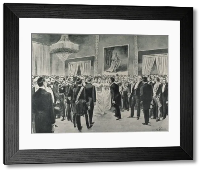 Framed Print : Spain (1900). Spanish American Social and Economic Framed Print : Spain (1900). Spanish American Social and Economic