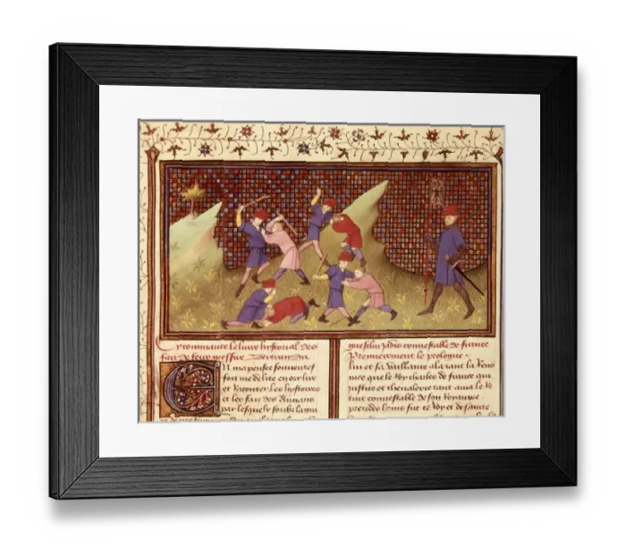 Framed Print : GUESCLIN, Bertrand du (1315-1380). French general Framed Print : GUESCLIN, Bertrand du (1315-1380). French general