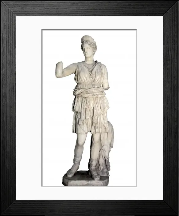 Framed Print : Diana. 2nd c. Roman art. Early Empire. Sculpture Framed Print : Diana. 2nd c. Roman art. Early Empire. Sculpture