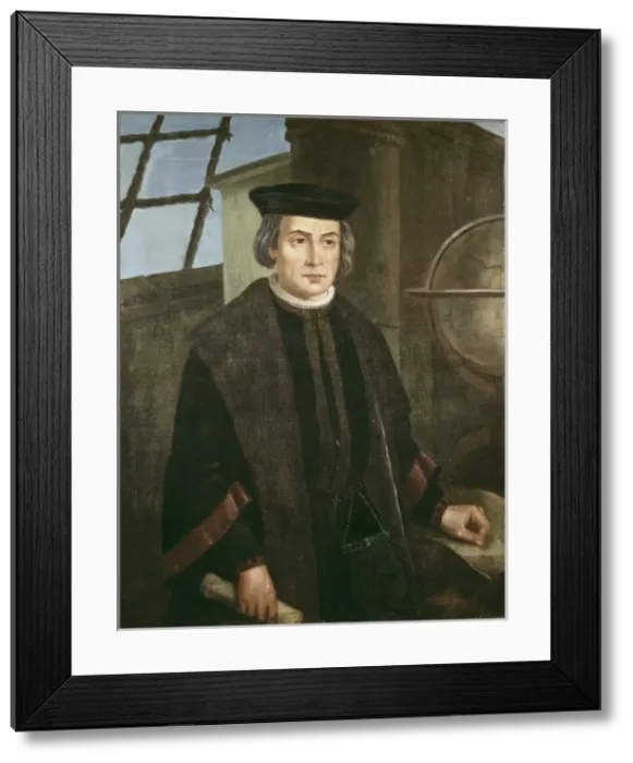 Framed Print : ROLDAN, Jos頨1808-1871). Christopher Columbus Framed Print : ROLDAN, Jos頨1808-1871). Christopher Columbus