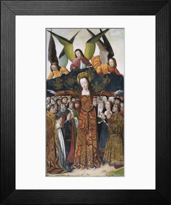 Framed Print : SANTA MARIA DEL CAMPO, Master of (14th century-15th Framed Print : SANTA MARIA DEL CAMPO, Master of (14th century-15th