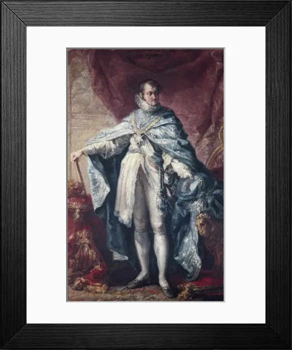 Framed Print : LOPEZ Y PORTAс, Vicente (1772-1850). Portrait Framed Print : LOPEZ Y PORTAс, Vicente (1772-1850). Portrait