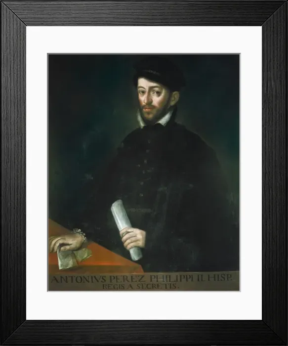 Framed Print : PONZ, Antonio (1725-1792). Portrait of Antonio Framed Print : PONZ, Antonio (1725-1792). Portrait of Antonio