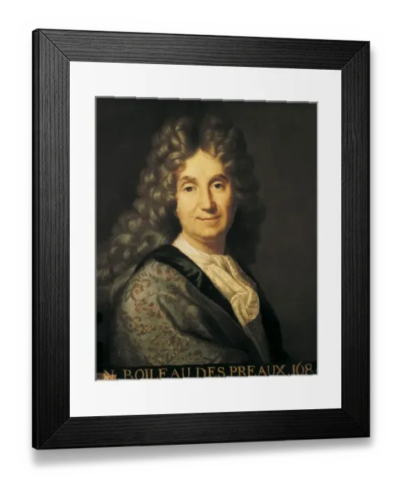 Framed Print : BOILEAU, Nicolas, also called Boileau-Despr页x Framed Print : BOILEAU, Nicolas, also called Boileau-Despr页x
