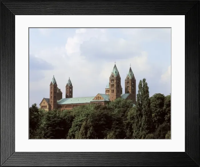 Framed Print : Speyer Cathedral. 1030-1061. GERMANY. Speyer Framed Print : Speyer Cathedral. 1030-1061. GERMANY. Speyer