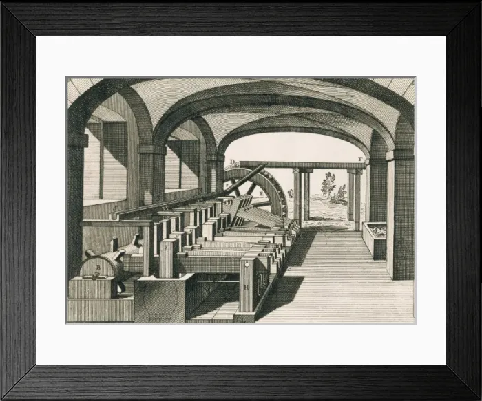 Framed Print : Pharmaceutical laboratory. Picture of the Enciclop餩e Framed Print : Pharmaceutical laboratory. Picture of the Enciclop餩e