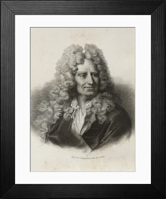 Framed Print : BOILEAU, Nicolas, also called Boileau-Despr页x Framed Print : BOILEAU, Nicolas, also called Boileau-Despr页x