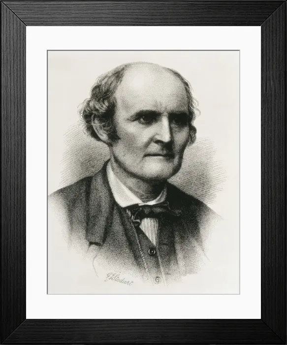 Framed Print : CAYLEY, Arthur (1821-1895). British mathematician Framed Print : CAYLEY, Arthur (1821-1895). British mathematician