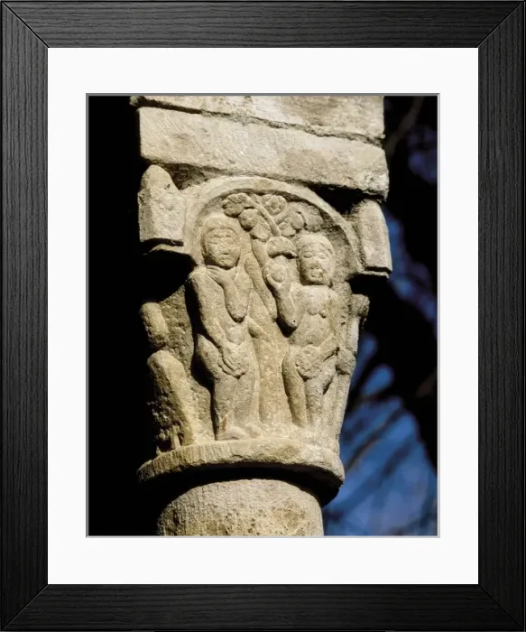 Framed Print : Cloister of the convent of Sant Dom讥c. 12th Framed Print : Cloister of the convent of Sant Dom讥c. 12th