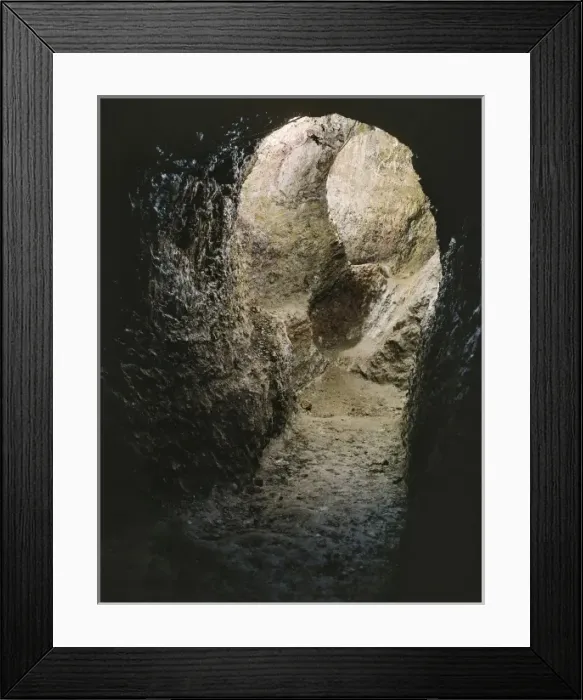 Framed Print : SPAIN. GavCan Tintorer Mines. Neolithic art Framed Print : SPAIN. GavCan Tintorer Mines. Neolithic art