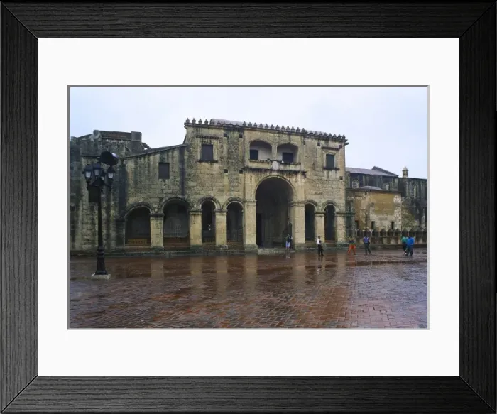 Framed Print : DOMINICAN Rep Santo Domingo. Cathedral of Santa Framed Print : DOMINICAN Rep Santo Domingo. Cathedral of Santa