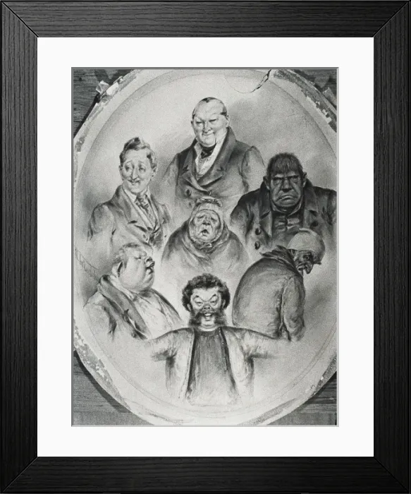 Framed Print : Illustration of the Gogols work Dead Souls Framed Print : Illustration of the Gogols work Dead Souls