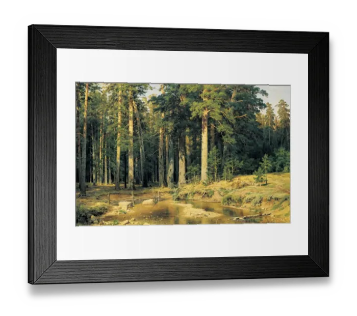 Framed Print : Schischkin, Ivan Ivanovich (1832-1898). Mast-Tree Framed Print : Schischkin, Ivan Ivanovich (1832-1898). Mast-Tree