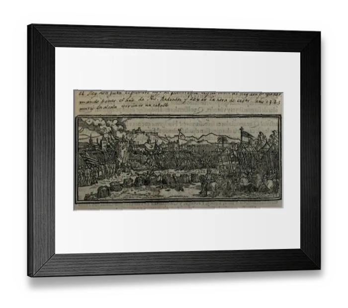 Framed Print : Conquest of Valencia. Illustration from Cra Framed Print : Conquest of Valencia. Illustration from Cra