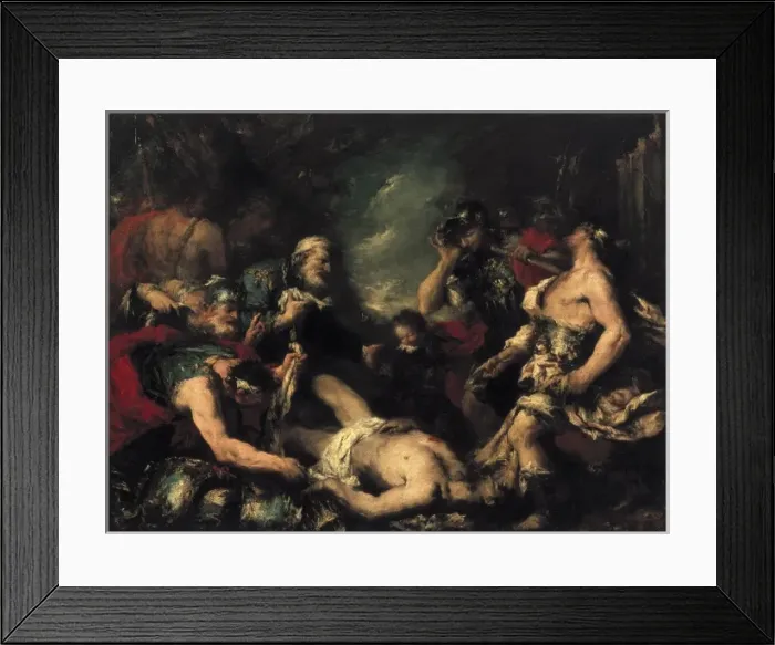 Framed Print : GUARDI, Francesco (1712-1793). Alexander Framed Print : GUARDI, Francesco (1712-1793). Alexander