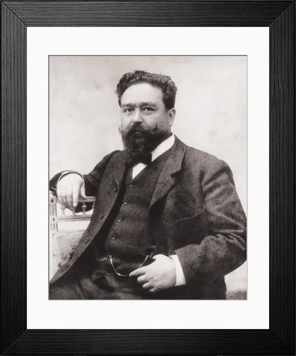 Framed Print : ALBENIZ, Isaac (1860-1909). Spanish pianist Framed Print : ALBENIZ, Isaac (1860-1909). Spanish pianist