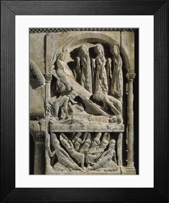 Framed Print : SANTO DOMINGO DE SILOS, Master of (12th century) Framed Print : SANTO DOMINGO DE SILOS, Master of (12th century)