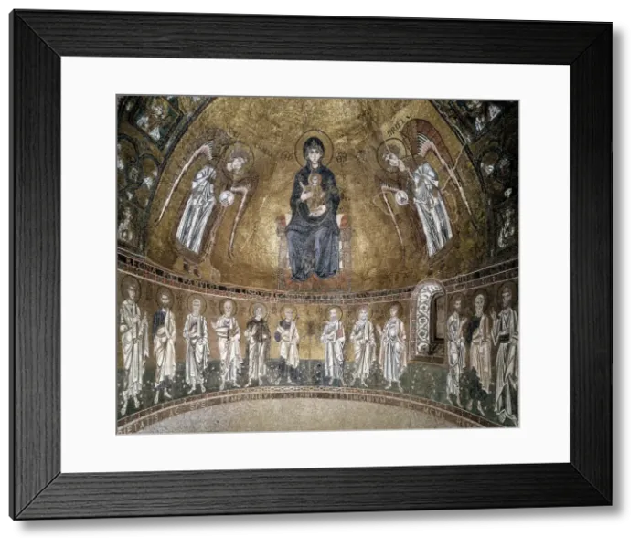 Framed Print : ITALY. Trieste. Cathedral of Saint Giusto. Apse Framed Print : ITALY. Trieste. Cathedral of Saint Giusto. Apse