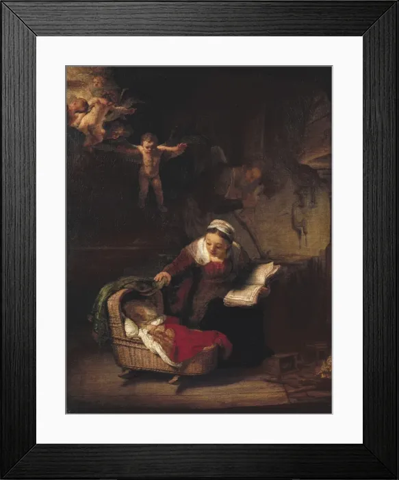 Framed Print : REMBRANDT, Harmenszoon van Rijn, called (1606-1669) Framed Print : REMBRANDT, Harmenszoon van Rijn, called (1606-1669)