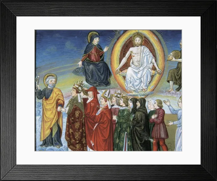 Framed Print : DE PREDIS, Cristoforo (1440-1486). Stories of Framed Print : DE PREDIS, Cristoforo (1440-1486). Stories of