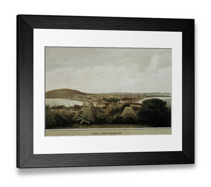 Framed Print : Mexico. Mazatlᮠon the shore of Pacific Ocean Framed Print : Mexico. Mazatlᮠon the shore of Pacific Ocean