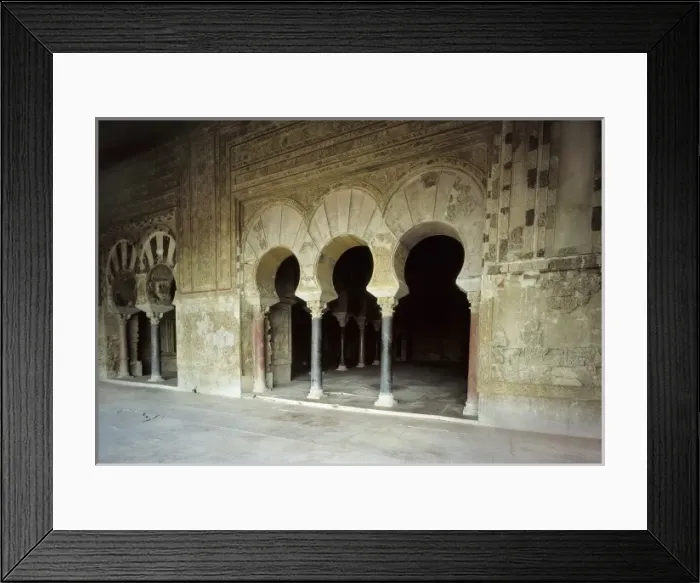 Framed Print : SPAIN. Cordoba. Medina Azahara. Detail of Framed Print : SPAIN. Cordoba. Medina Azahara. Detail of