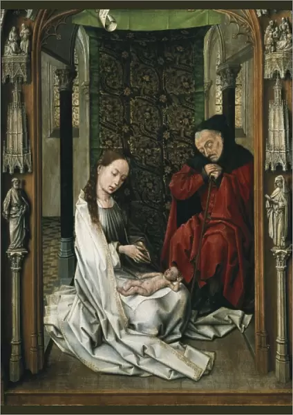 WEYDEN, Rogier van der (1400-1464). Nativity