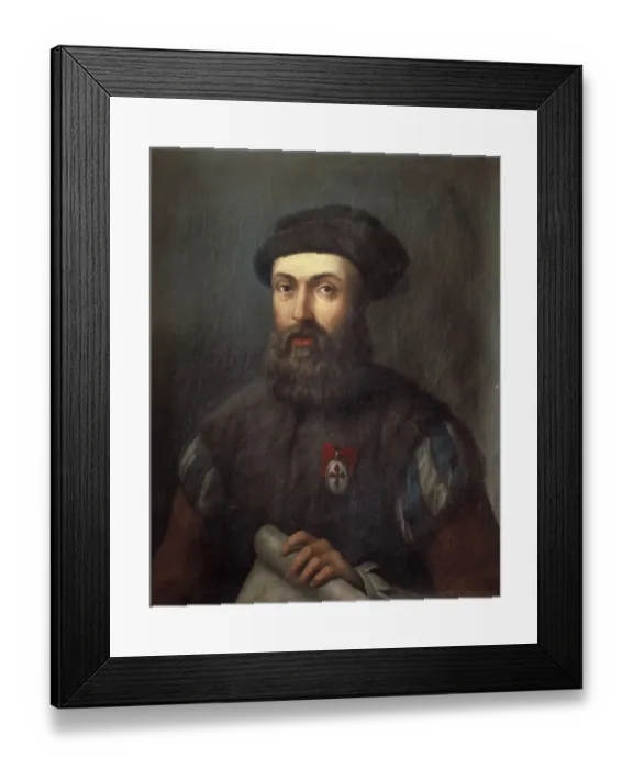 Framed Print : MAGELLAND, Ferdinand (1480-1521). Portuguese Framed Print : MAGELLAND, Ferdinand (1480-1521). Portuguese