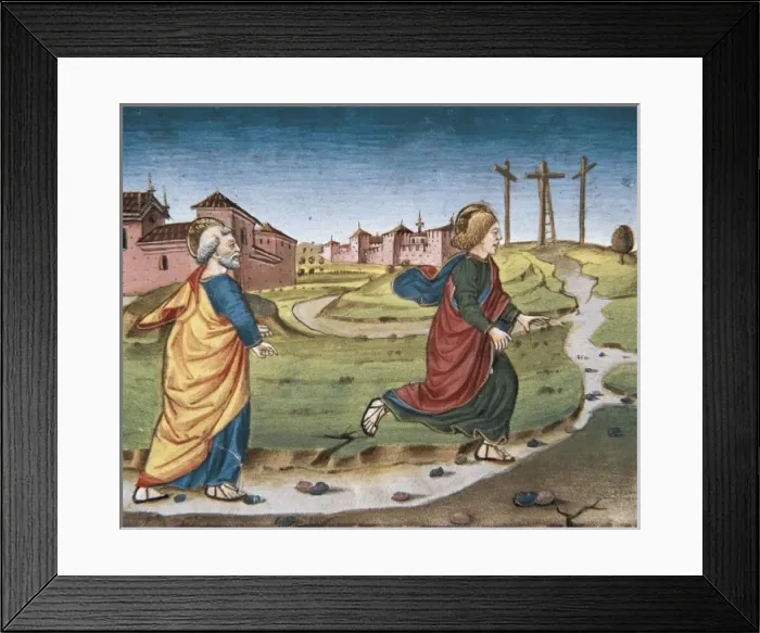 Framed Print : DE PREDIS, Cristoforo (1440-1486). Stories of Framed Print : DE PREDIS, Cristoforo (1440-1486). Stories of