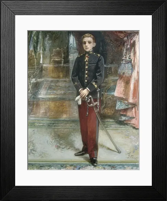 Framed Print : ALFONSO XIII (1886-1941). King of Spain (1886-1931) Framed Print : ALFONSO XIII (1886-1941). King of Spain (1886-1931)