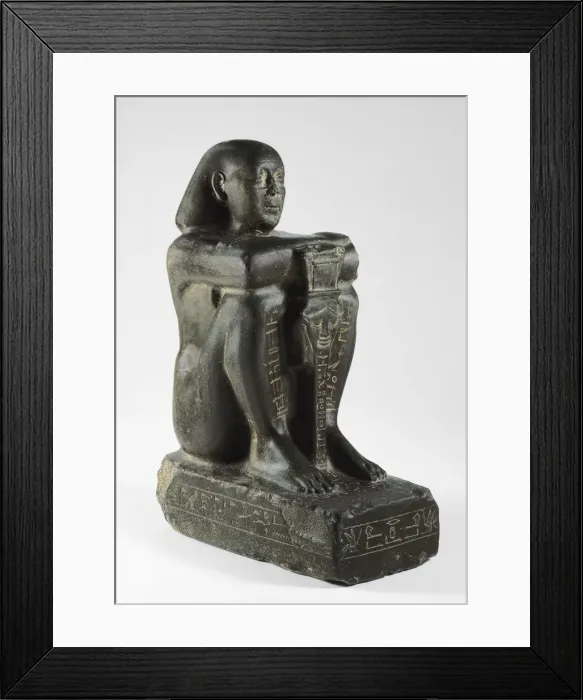 Framed Print : Harsomtus-em-hat figure. 664 BC. Royal chancellor Framed Print : Harsomtus-em-hat figure. 664 BC. Royal chancellor