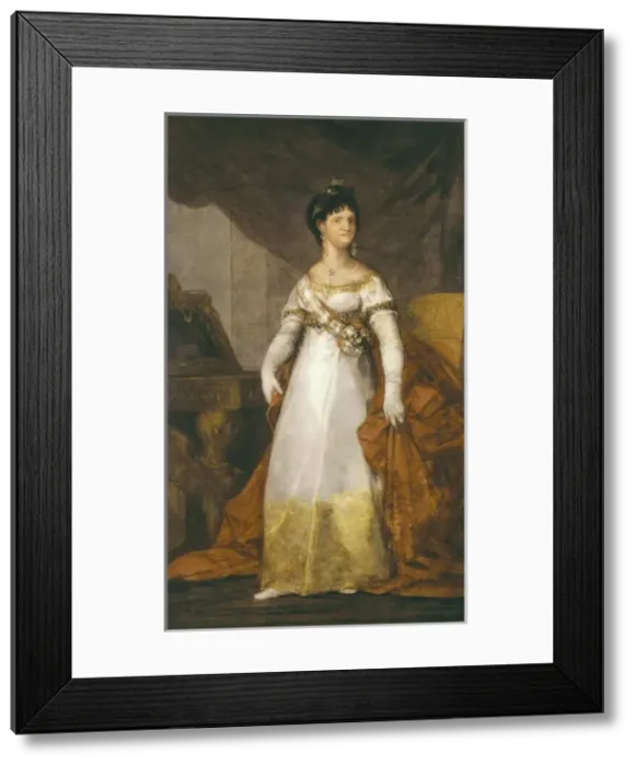 Framed Print : GOYA Y LUCIENTES, Francisco de (1746-1828). Portrait Framed Print : GOYA Y LUCIENTES, Francisco de (1746-1828). Portrait
