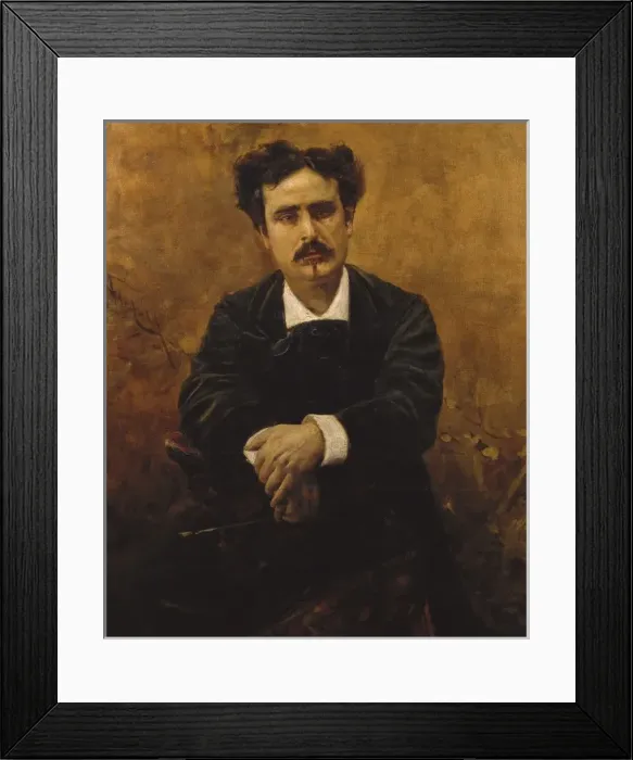 Framed Print : PERALTA DEL CAMPO, Francisco (1837 - 1897). Mariano Framed Print : PERALTA DEL CAMPO, Francisco (1837 - 1897). Mariano