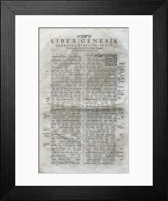 Framed Print : ARIAS MONTANO, Benito (1527-1598). Spanish humanist Framed Print : ARIAS MONTANO, Benito (1527-1598). Spanish humanist