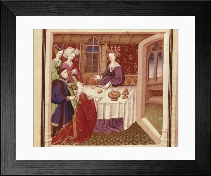 Framed Print : ESPINQUES, Everard de (15th c. ). Romance of Tristan Framed Print : ESPINQUES, Everard de (15th c. ). Romance of Tristan