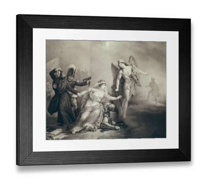 Framed Print : Spain. Peninsular War (1808-1814). Allegory of Framed Print : Spain. Peninsular War (1808-1814). Allegory of