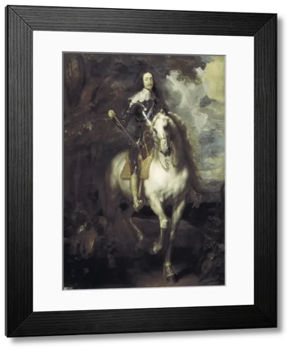 Framed Print : VAN DYCK, pupil of Anton (17th century). Charles Framed Print : VAN DYCK, pupil of Anton (17th century). Charles